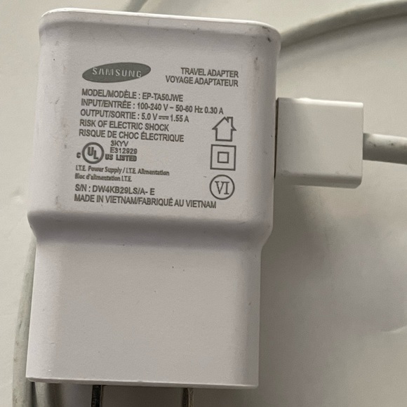Samsung Travel Adopter Fast Charger + Charging Cable Lot of 3 - Picture 3 of 8
